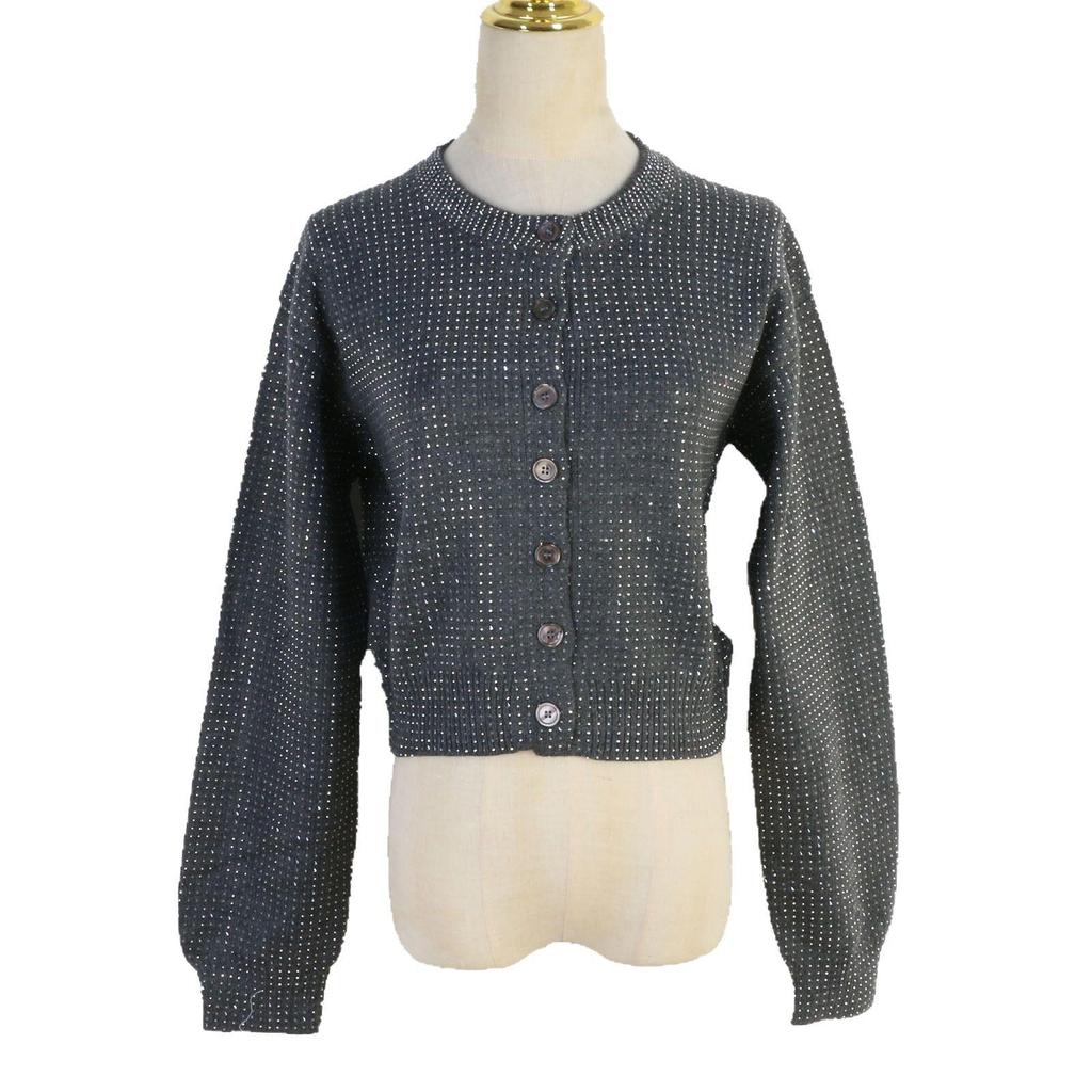 Korean-Style Elegant Long-Sleeved Knit Cardigan for Women - Autumn/Winter