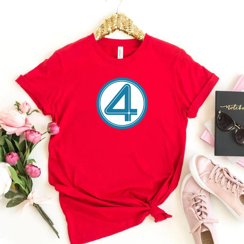 Fantastic Four T Shirt Fantastic 4 Logo Tshirt First Steps Johnny Storm HuUnisex Torch Tshirt Reed Richards MCU Merch Unisex Tops S