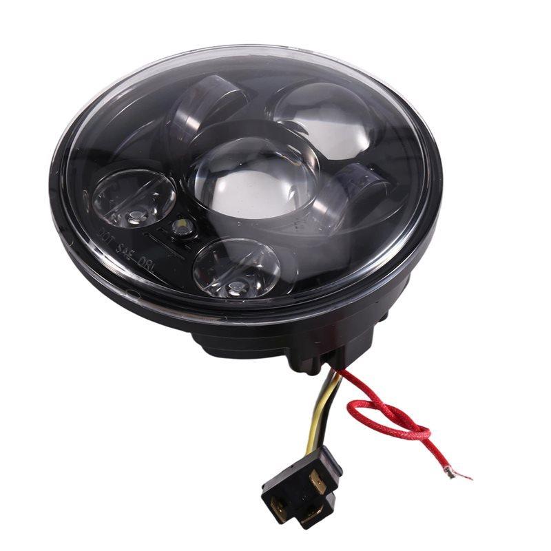Motorcycle LED Headlight 5.75 Inch For Modified Parts