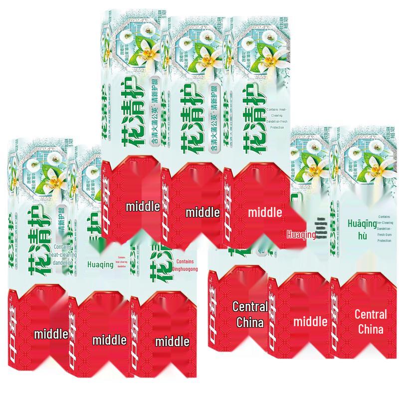 Zhonghua Floral Care Orange Blossom Dandelion Toothpaste