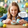 Funny Crochet Positive Inspirational Emotional Support Owl Doll Home Room Decoration Handmade Knitted Owl Desktop Ornament Gift