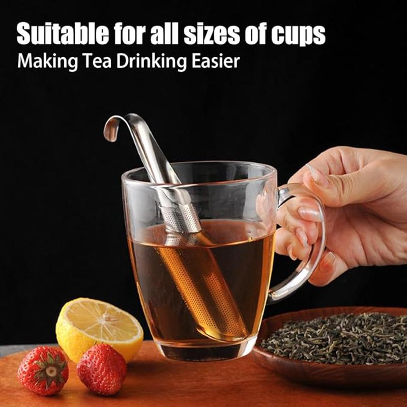 Tea Strainer Tea Maker Piping Stainless Infuser Pipe Design Touch Feel Holder Tool Tea Spoon Diffuser Infuser Filter Teaware