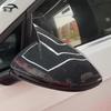 Glossy Black Mirror Covers for 19-20 Nissan Sylphy/Teana Rearview Modification