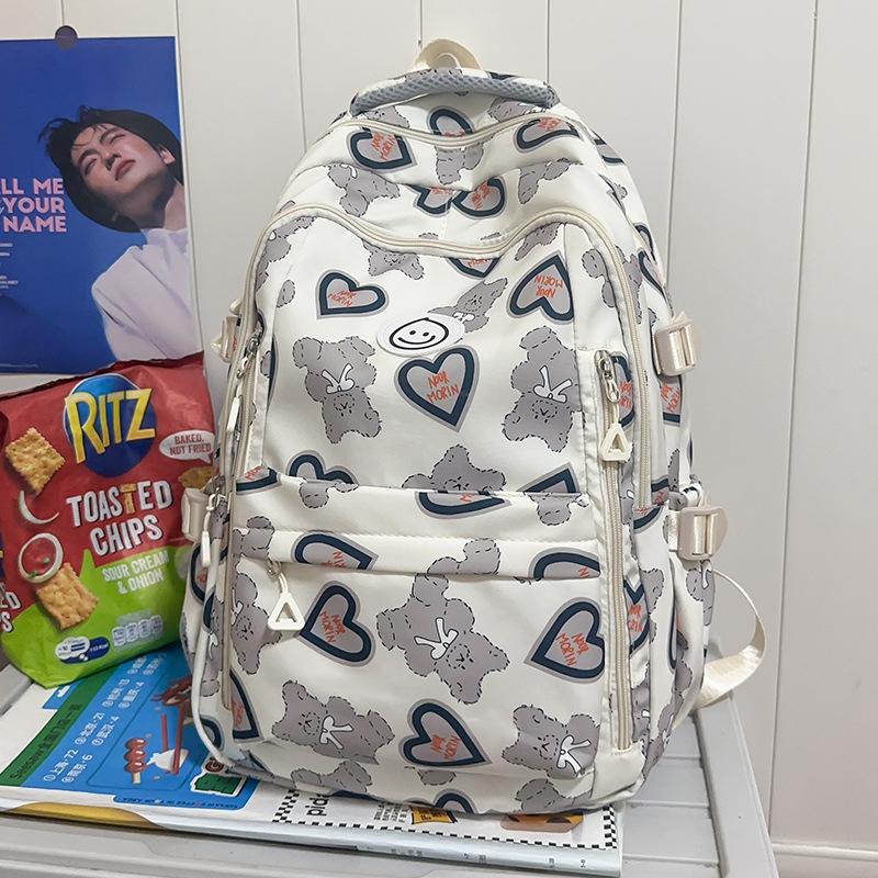 

School bag Elementary school girl College student High school student Backpack boy Love Junior high school student Backpack