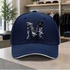 M Graffiti Baseball Cap For Men Lightweight Adjustable Duckbill Hat With Mthemed Design For Weddings Parties Birthdays