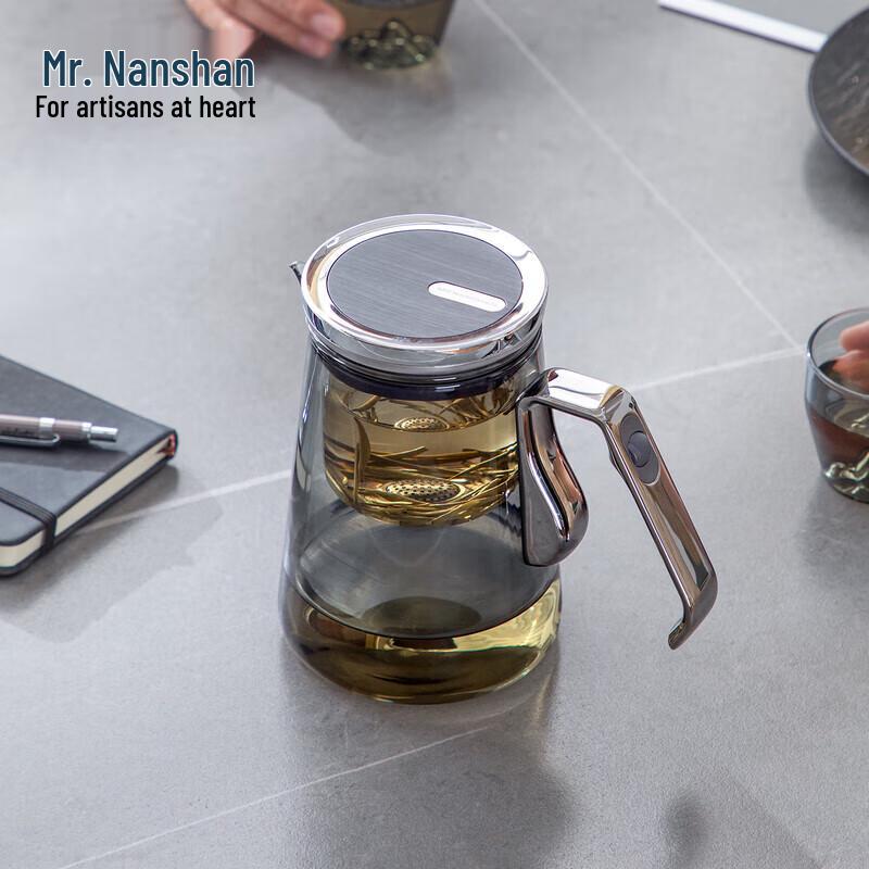 Mr. Nanshan Heat-Resistant Glass Kung Fu Teapot