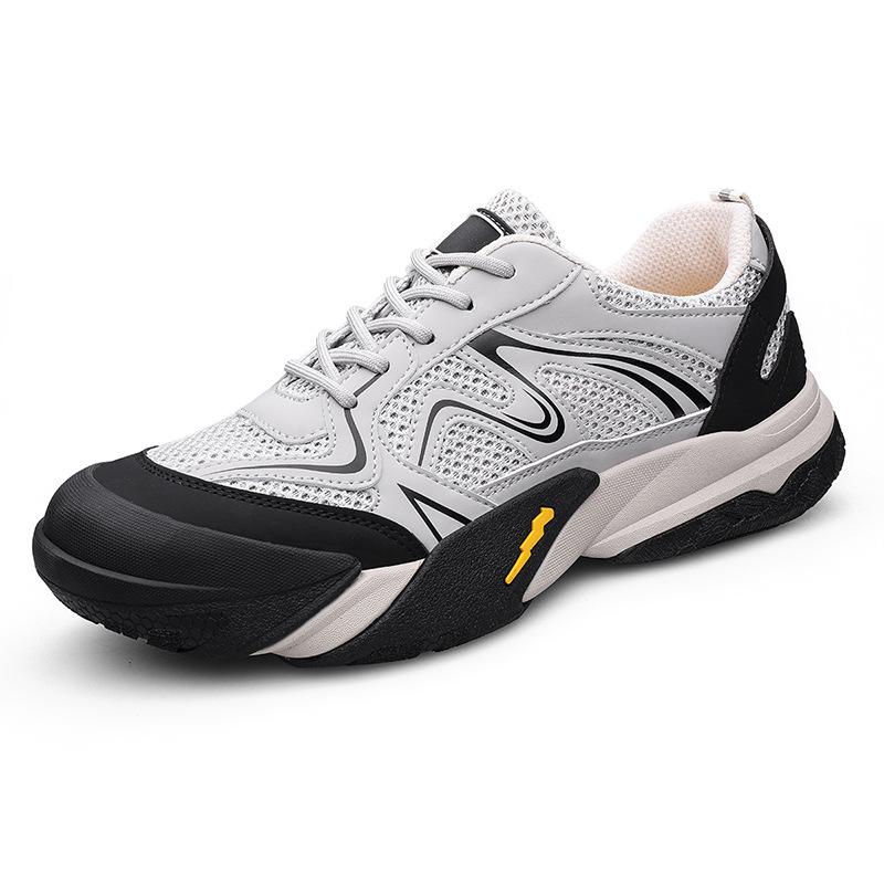 

8674 Men s Shoes Outdoor Sports Low Cut Mesh Bread Head Anti Slip Off Road Hiking Leisure Mountaineering Running 44