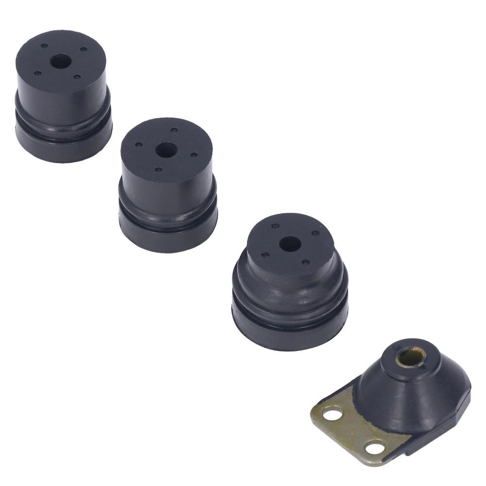 Compact Chainsaw Buffer Kit Black AV Buffer Mounts Durable Buffer Bracket Set for STIHL 028