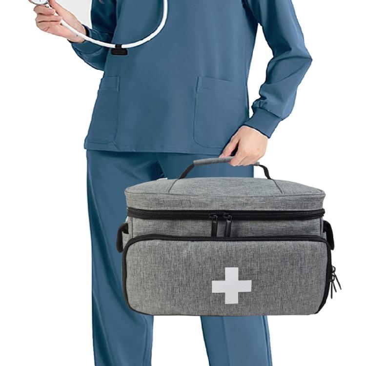 Empty First Aid Kits Bag Emergency Bag Large Capacity Home/Car Medicine Package