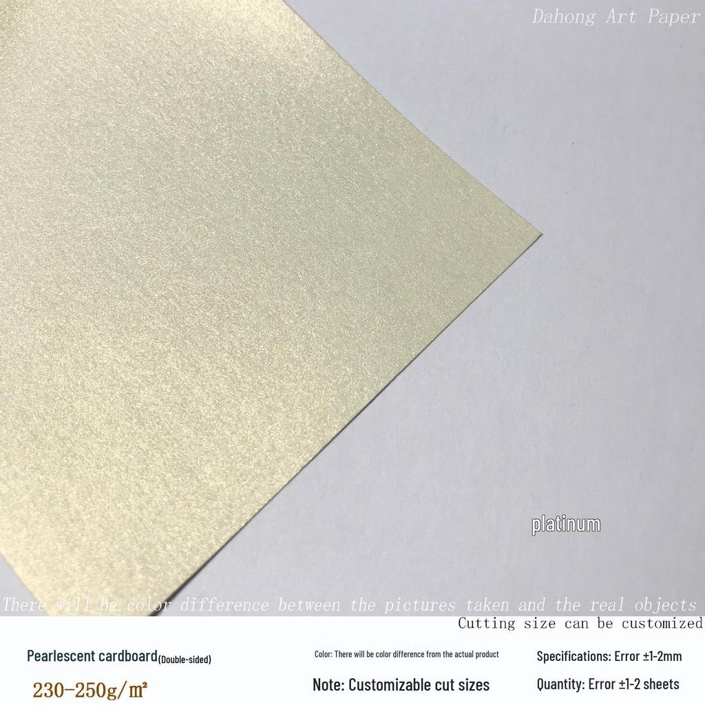 A6 Double-sided Pearl Cardstock - 250g, Blank Postcard for Handwritten Greetings, Flower Bouquet Design