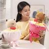Handmade Panda Bouquet Plush Toys Cartoon Animal Animal Bridal Bouquet  Party Decor