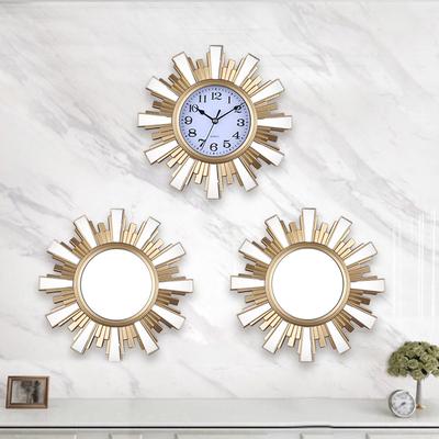 Horloge Murale Créative 10 Pouces 25CM Art Tendance Salon Horloge Murale Rétro Horloge