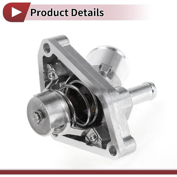 Car Thermostat for Nissan Frontier 2005-2019 for Infiniti FX35 2003-2008 Engine Coolant Thermostat Housing Assembly No.2120031U13