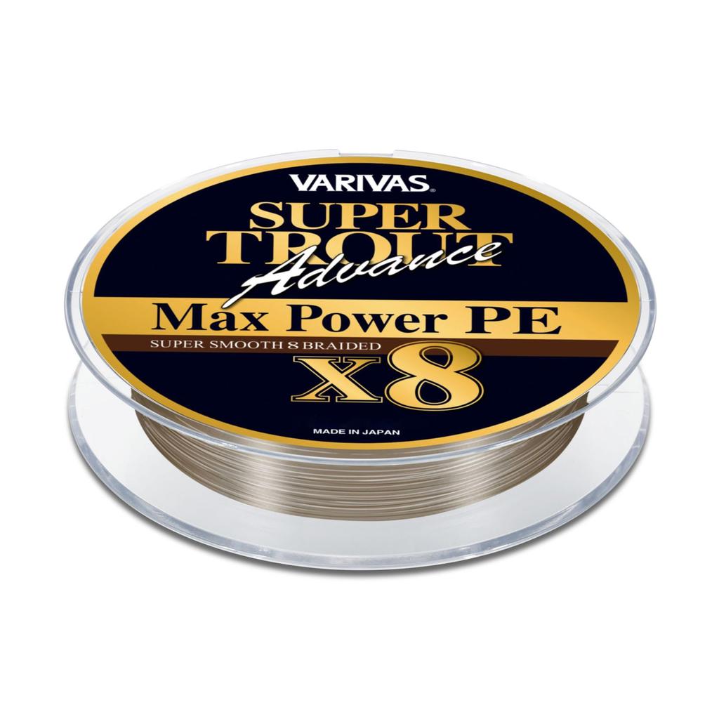 VARIVAS Super Trout Advance Max Power PE X8 Size 1 Line, 150m,