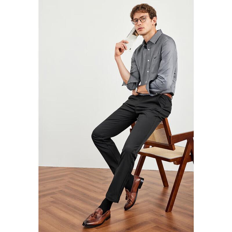 Septwolves Men's Thermal Business Casual Pants