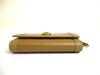 Authentic BVLGARI Brown Leather Gold H/W 6 Pics Key Chain #a671  Refurbished