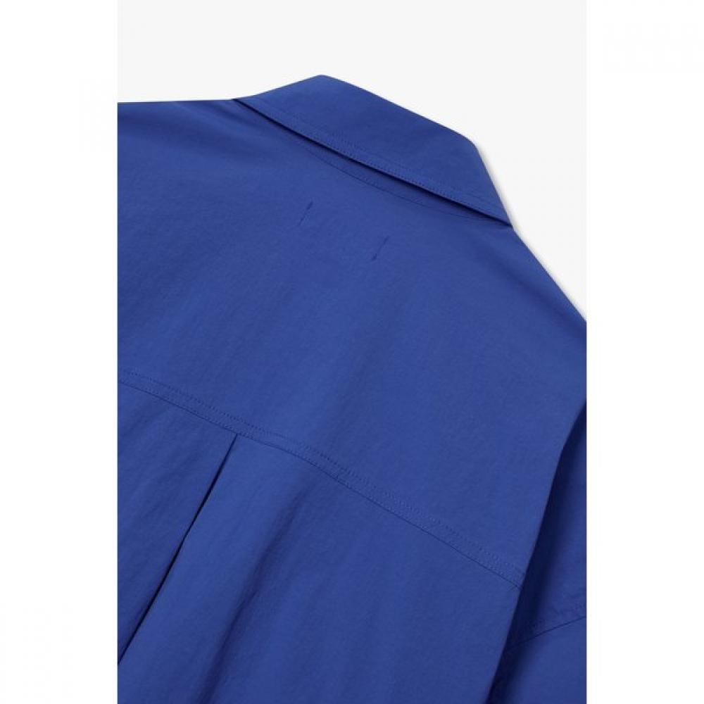 Studio Tomboy Back Pleat Short Sleeve Shirt  9175221989 