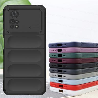 For Xiaomi Poco M4 Pro 4G Case Poco M4 X4 Pro 5G X3 NFC Cover Skin-Friendy Shockproof Silicone TPU Phone Cover Poco M4 Pro 4G
