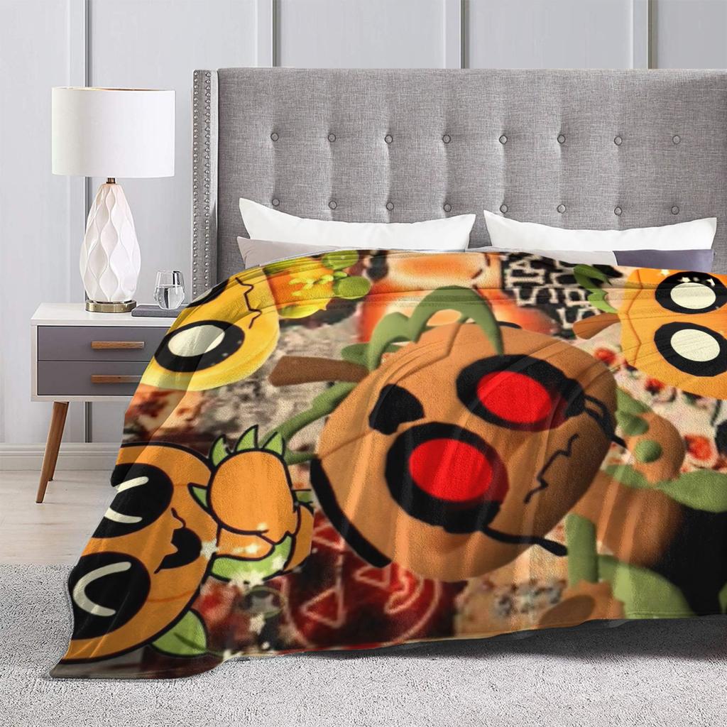 Mantas Calientes de Halloween Dandys World Manta de Felpa para Picnic Manta Gráfica de Franela para Sala de Estar Funda para Cama de Sofá