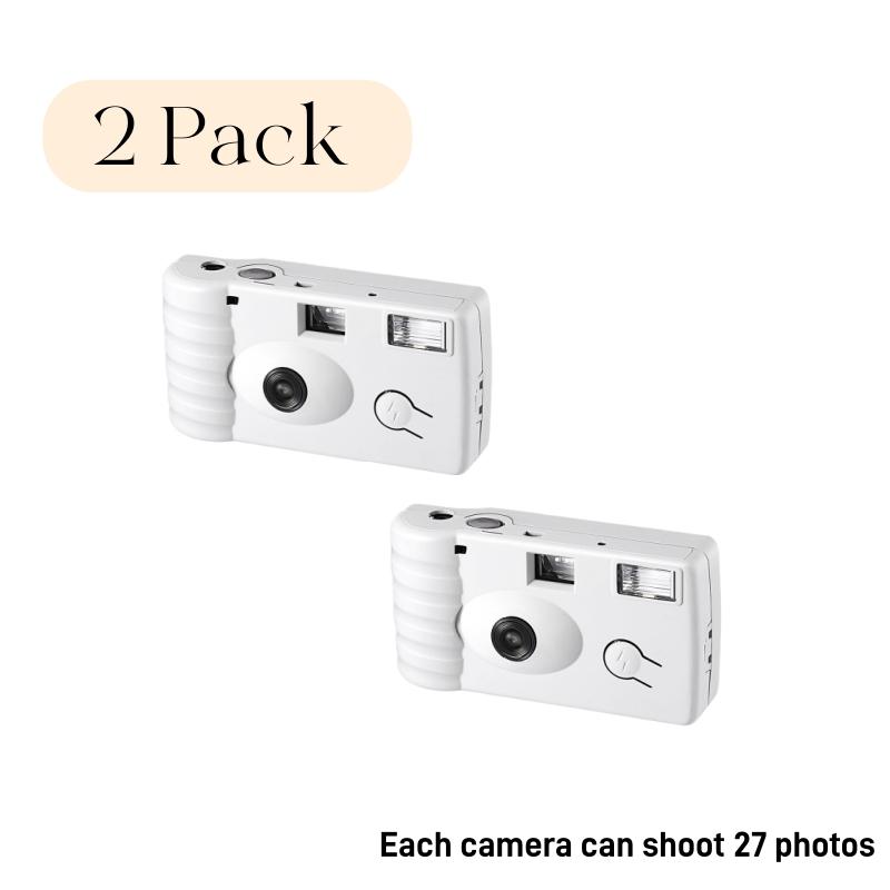 2-12PCS Wedding Disposable Camera One Time 35mm Film Camera 27Roll Flash Camera for Anniversary Birthday Gift Party Vacation