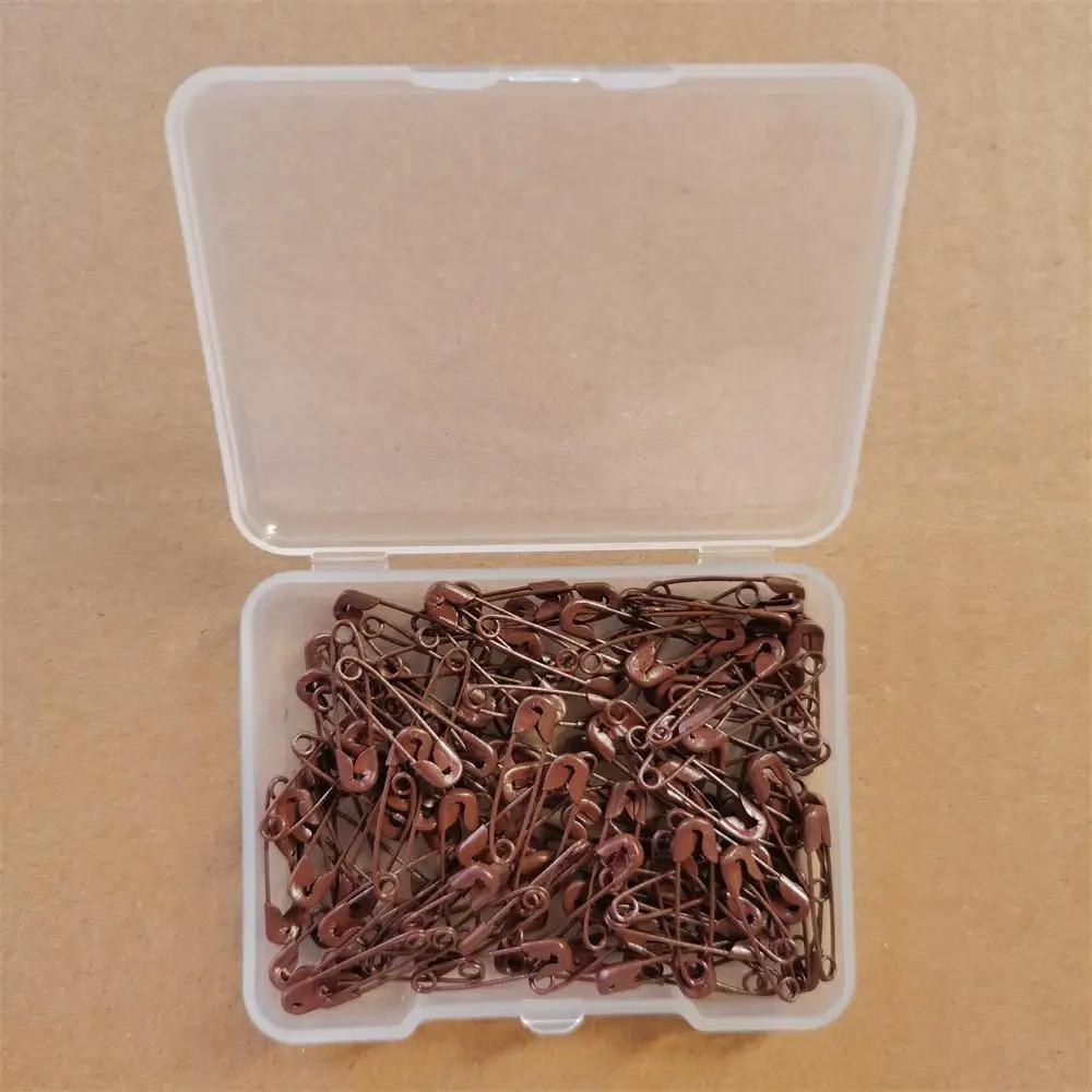 120pcs Safety Pins Colored Safety Pins Metal Safety Pins With Storage Box Small Safety Pins For Clothes Diy Crafts Sewing Home