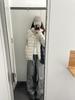 Women's 2025 Short Style Lightweight Thickened White Duck Down Jacket - Casual Winter Outerwear for Couples