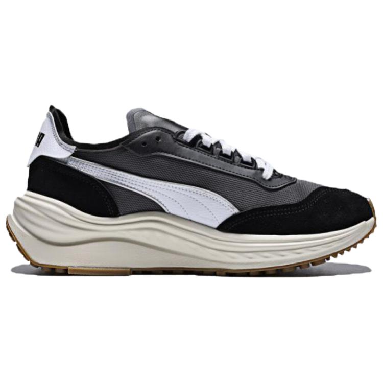 New PUMA Rider Low Top Casual Shoes Unisex Gray White Black 404617-01