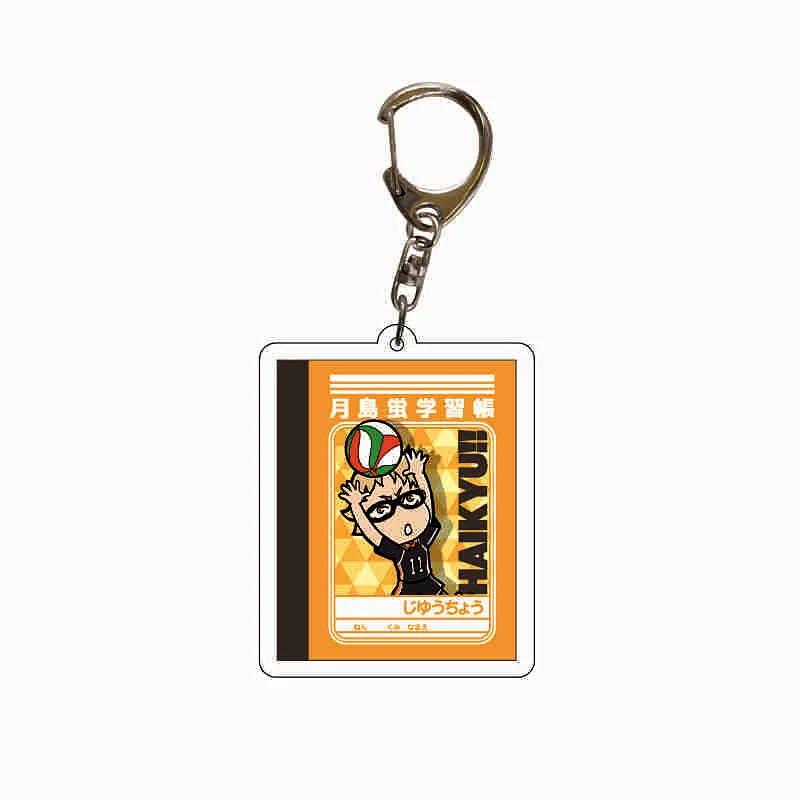Haiky!! Hinata Shoyo Kageyama Tobio Anime Schlüsselanhänger Cartoon Modell Acryl Schlüsselanhänger Tasche Zubehör Niedliches Geschenk