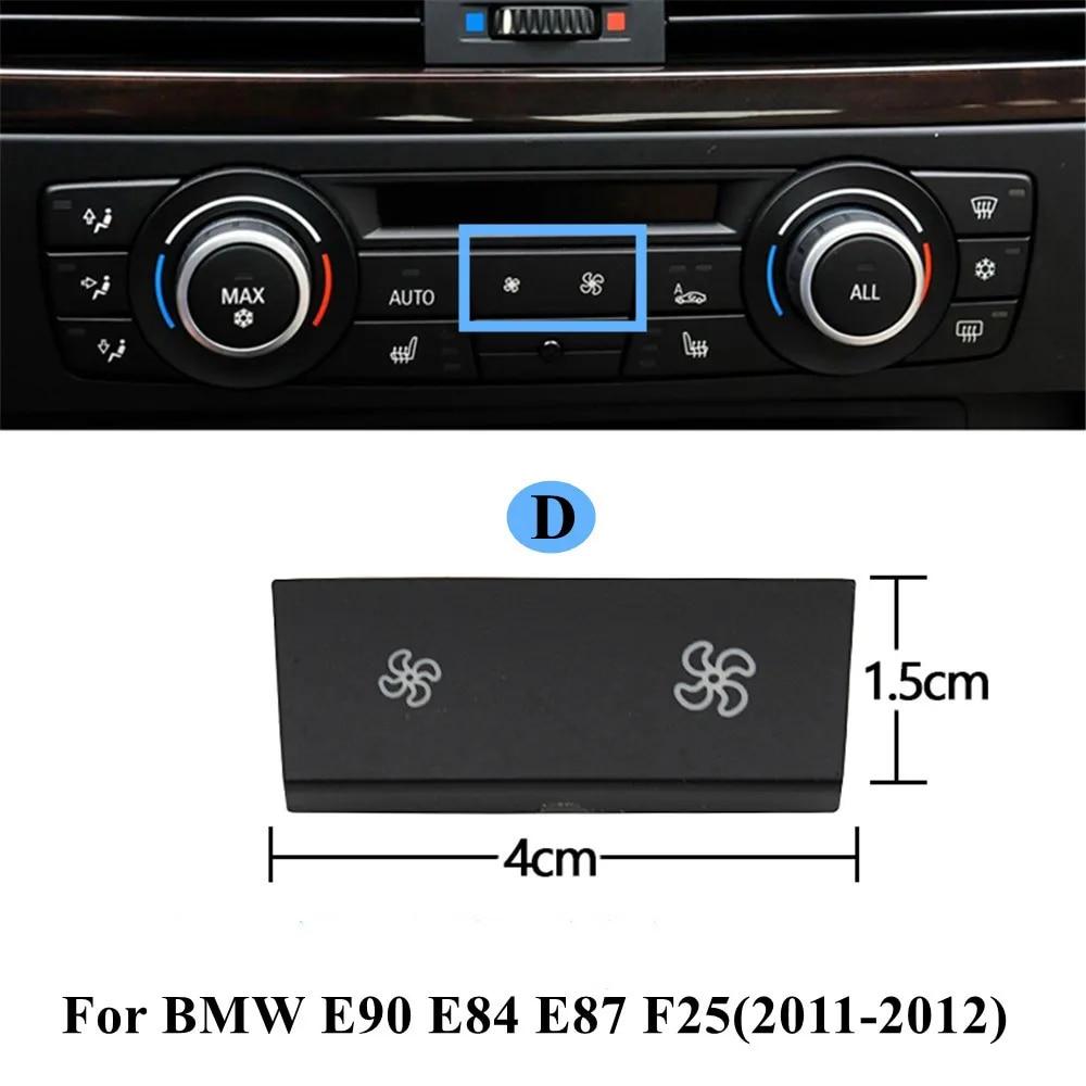 Auto Heizung Klimasteuerung Windstärke Klimaanlage Schalter AC Tasten Kappen Für BMW F20 F30 F35 F80 F25 F26 E70 E84 E90