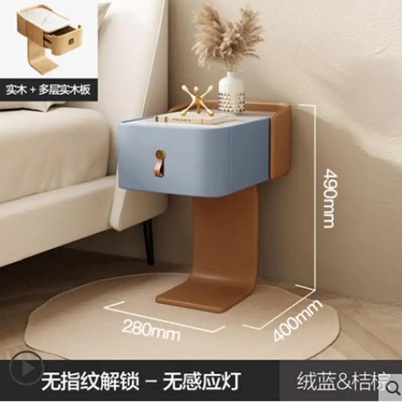 Wood Comfortable Bedside Table Small Complete Dressers Simple Bedside Tables Bedroom Mobile Armarios De Dormitorio Nightstand