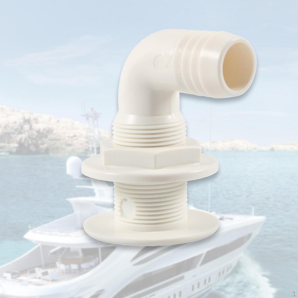 90-Grad-Rumpfdurchlass-Skimmer Praktischer Ersatz für Boote Yachten