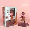2026 Latest Anime Spy X Family CODE:White 14cm Toy PVC Anya Winter Clothing Detective Image Desktop Decorations Cute Gift for Kids