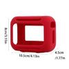 Thin Silicone Shell for Go5 Outdoor Speaker AntiScratch Case Soft Housing Sleeve Strap Hole for Attaching to Backpacks