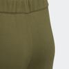 Adidas Originals Trefoil Button Plain Casual Sports Long Pants Women Bottoms Olive-Green HL9393