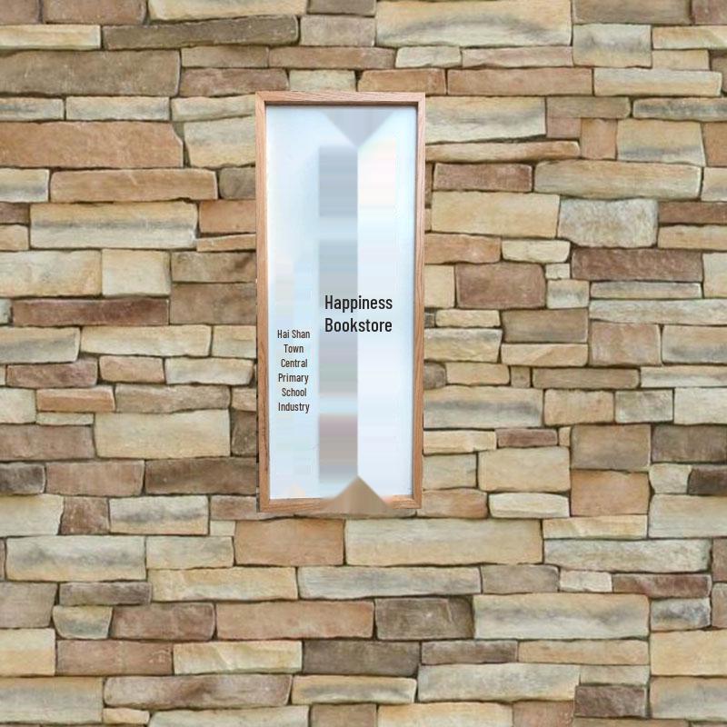 Custom Solid Wood Sign: Chinese Style Carved Logo Plaque