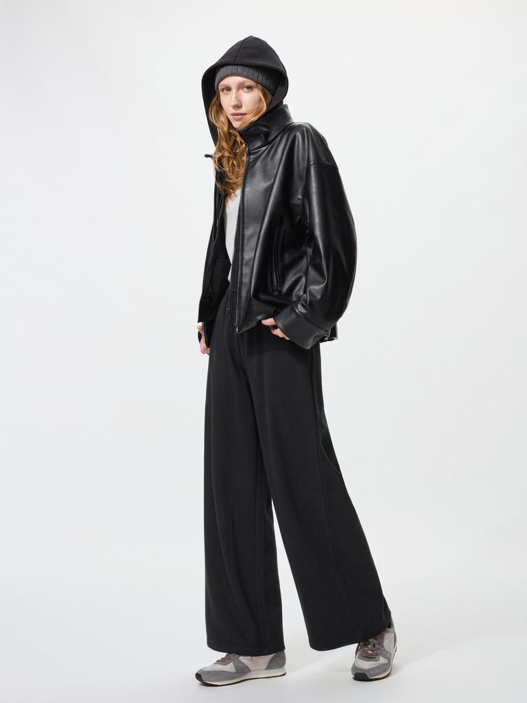 Uniqlo Sweat Wide Pants  Length 75 78cm Long