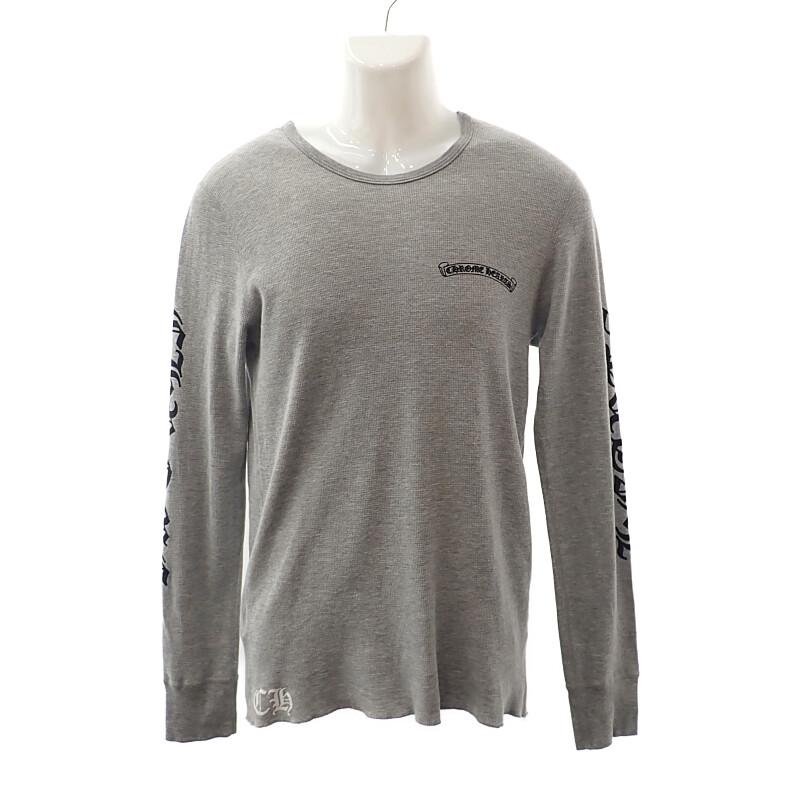 

CHROME HEARTS 408207011784 L Long-sleeved T-shirt gray cotton/polyester mens
