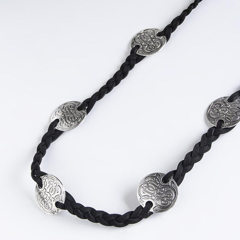 Bohemian Ethnic Belt Accessories Fine Retro Brown Vacation Decoration with Skirt Women's Waist Rope