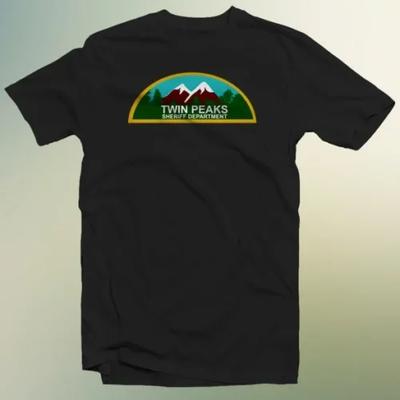 Twin Peaks American Mystery Horror Drama Tv Series Unisexs 100 Cotton 2019 New Fashion Casual Brand Clothing Slim Fit TShirt