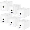 AnshinShop Ecovacs Paper Garbage Bags, 6-Pack, Compatible with DEEBOT T30 OMNI (DDB030031)