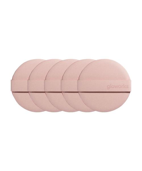 [Gloworks] Ruby-Cell 4-Layer Cushion Puffs (5-Pack) (5003704155)