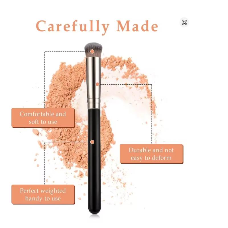 Foundation Concealer Pinsel, Premium Kontur Rouge Pinsel, Makelloser Unteraugen Dichte Make-up Pinsel zum Verblenden