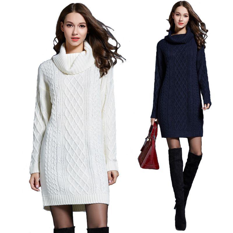 

2023 Oversized Women s Knit Wear Dress Sweater Dress Sweater CAMEL XXL