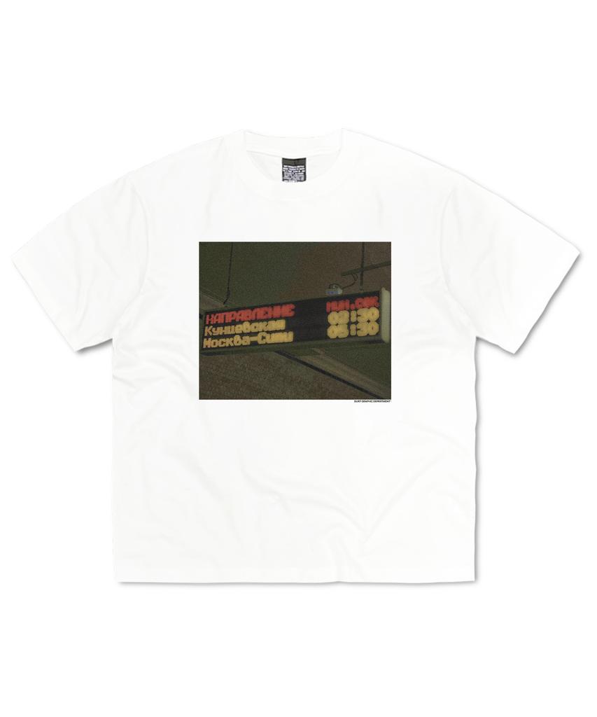 DURT Direction Half Sleeve Tee (White)