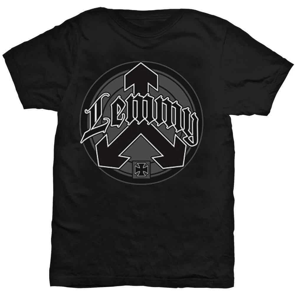 Lemmy Arrow Logo T-Shirt Black New S