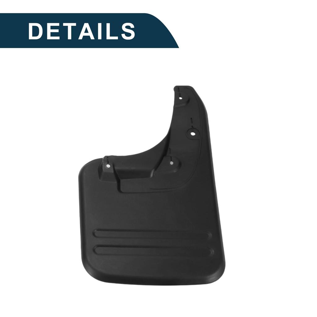 TUCKBOLD Front and Rear Mud Flaps with Mounts for Toyota Hilux Vigo 4WD (2010-2014)