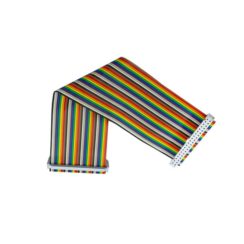 Raspberry Pi 4B/3B+ GPIO Extension Cable: 40-Pin Female-to-Female/Male-to-Female Header.