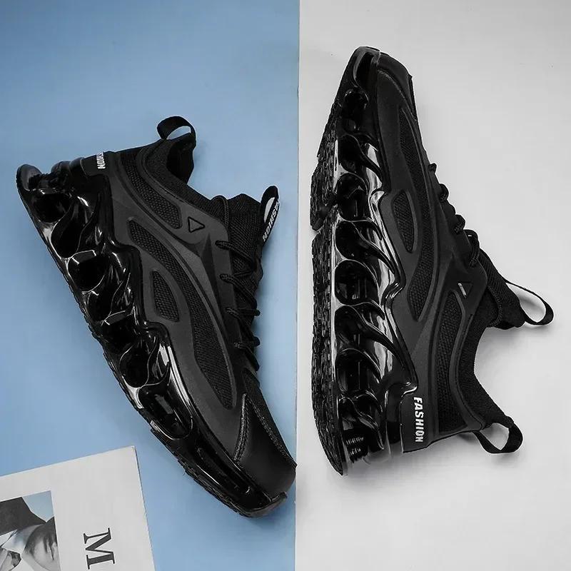 Spring and Autumn New Men's Sneakers Fashion Trend Versatile Casual Shoes Mesh Breathable Lightweight Sports Running Shoes