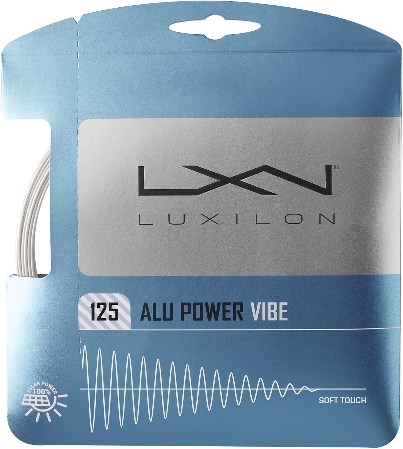 

ALU POWER VIBE 125 Tennis String, Single String, White Pearl [Parallel Import]