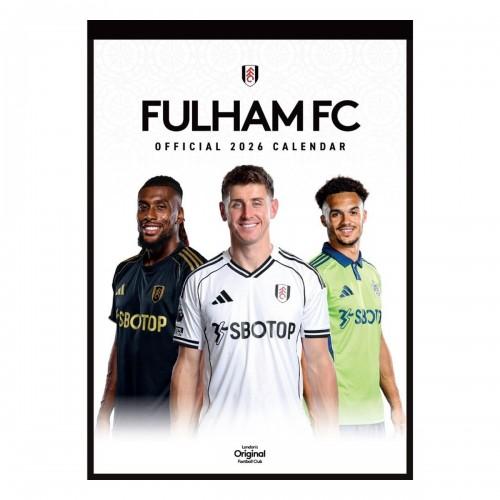 Fulham FC 2026 A3 Wall Calendar